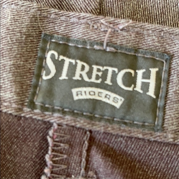 Lee rider dress trouser in dark taupe - Picture 5 of 6